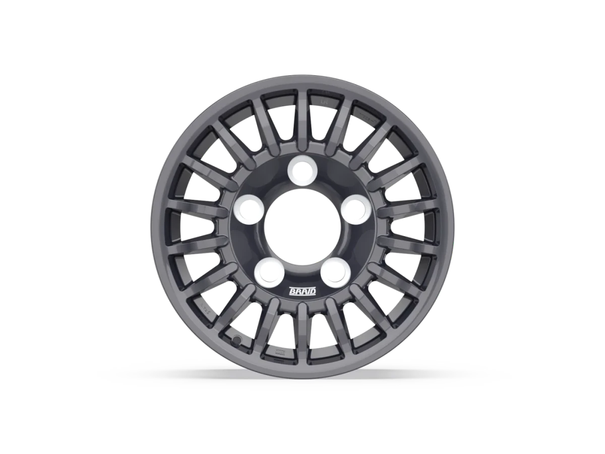 Jante Alu BRAID Winrace Anthracite 7.5x17 6x139.7 ET20 - Mitsubishi Pajero 2011-Present