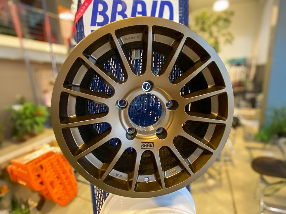 Jante Alu BRAID Winrace S Bronze 8x17 5x150 ET25 - Toyota HDJ100