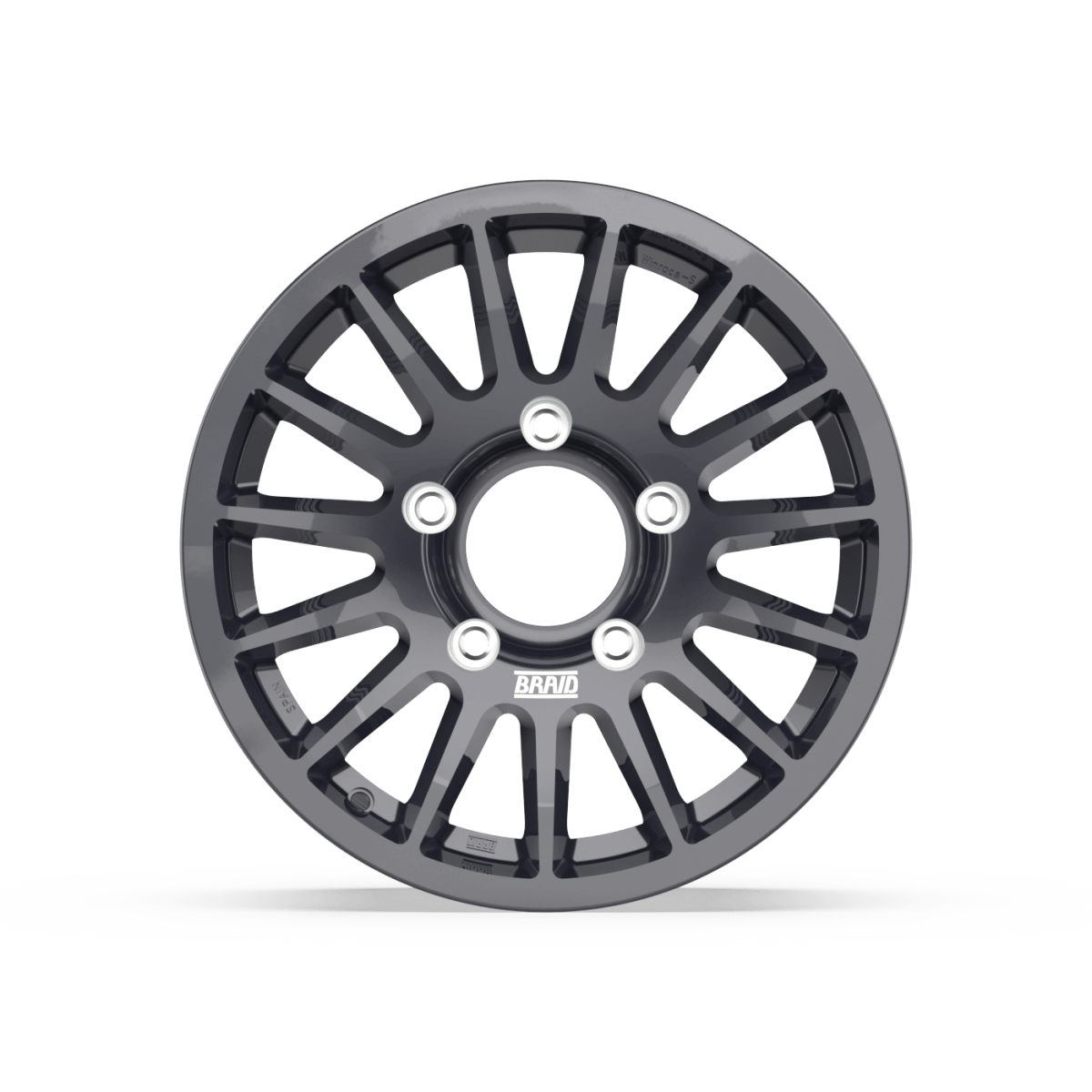 Jante Alu BRAID Winrace S Noire 8x17 5x130 ET20 - Mercedes Classe G