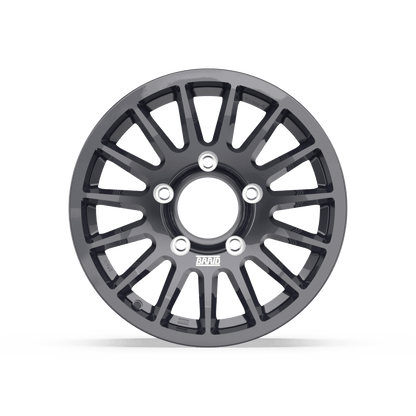 Jante Alu BRAID Winrace S Noire 8x17 6x139.7 ET20 - Mitsubishi Pajero 2011-Present