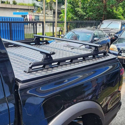 Kit 2x Barres de toit - pour SPORTLID / Hardlid ARB4X4 - RHINO-RACK - Ford Ranger 2012-2022