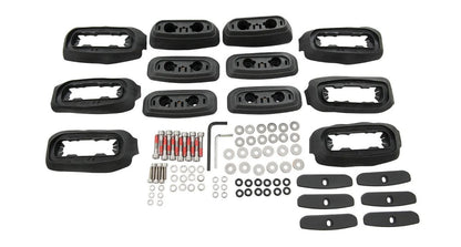Kit Galerie de Toit 1900x1240mm avec Pieds RCH | Toyota Land Cruiser 150 - RHINO-RACK - Toyota KDJ150/155