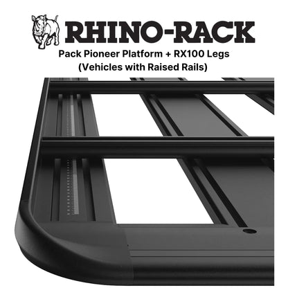 Kit Galerie de Toit 1900x1240mm sur Barres Longitudinales - RHINO-RACK - Mitsubishi Pajero 1996-2007