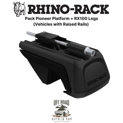 Kit Galerie de Toit 1900x1240mm sur Barres Longitudinales - RHINO-RACK - Mitsubishi Pajero 1996-2007