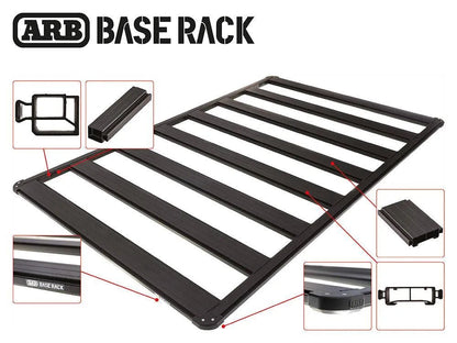 Kit Galerie de toit Ford Ranger 2011 a 2022 Double Cab - ARB Baserack - Ford Ranger 2012-2022