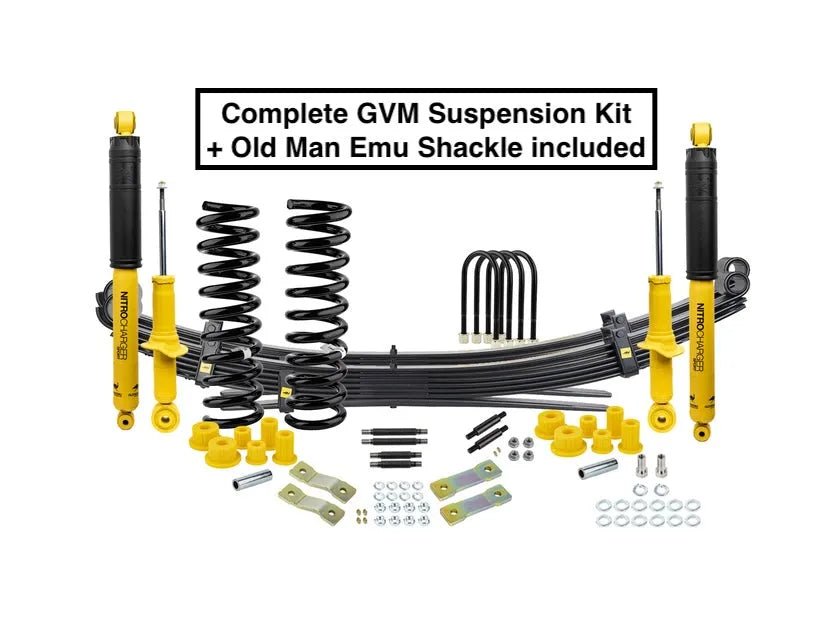 GVM Kit de suspension OME pour Ford Ranger 2012 à 2022 | PTAC à 3500Kg - Ford Ranger 2012-2022