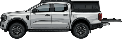 Plateau Coulissant Ford Ranger T6-T8 Double Cabine Predator Offroad - Ford Ranger 2012-2022