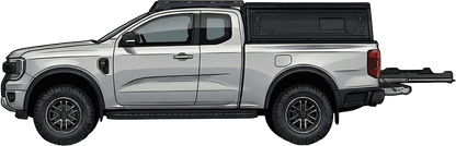 Plateau Coulissant Ford Ranger T6-T8 Extra Cabine Predator Offroad - Ford Ranger 2012-2022