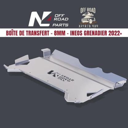 Blindage Boîte de Transfert Ineos Grenadier 2023+ | Aluminium 8mm - N4-Offroad - INEOS Grenadier