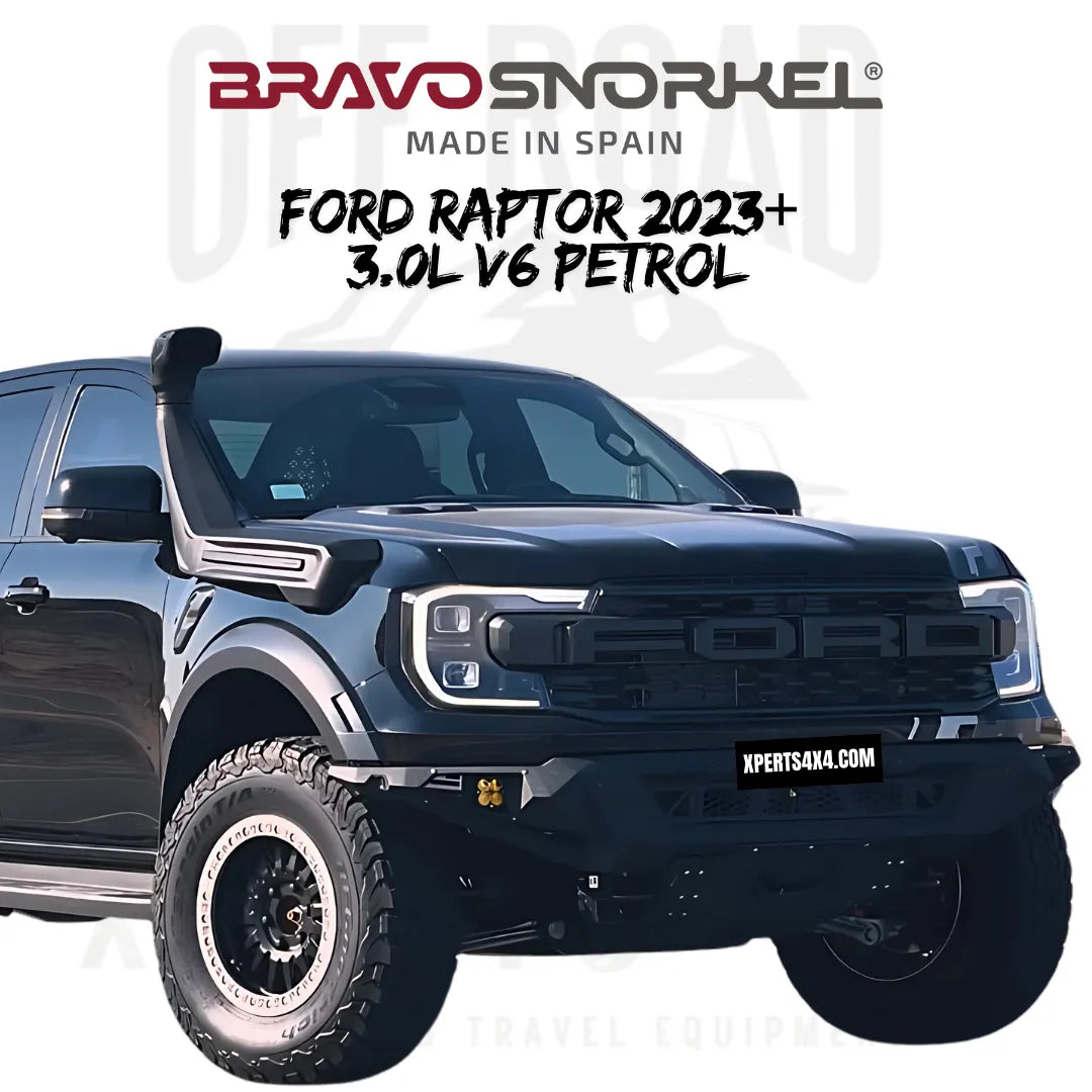 Snorkel Ford Ranger Raptor 2023 à Présent 3.0L PETROL - BRAVO SNORKEL - Ford Ranger/Raptor 2023+