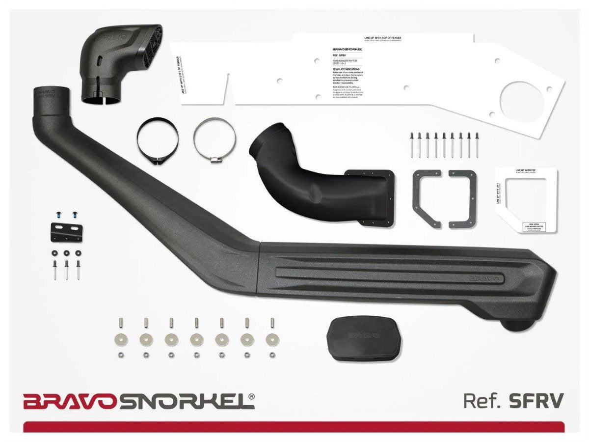 Snorkel Ford Ranger/Raptor 2023+ | BRAVO SNORKEL - Ford Ranger/Raptor 2023+