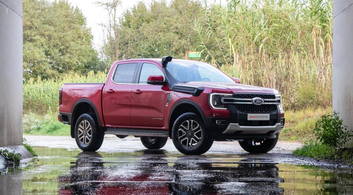 Snorkel Ford Ranger T9 2023+ | BRAVO SNORKEL - Ford Ranger PHEV 2025+