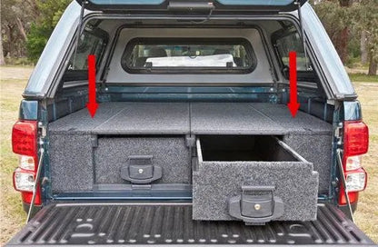 Kit de finition pour Tiroirs ARB 1355x505x310 | Ford Ranger/Raptor 2023+ - Ford Ranger PHEV 2025+