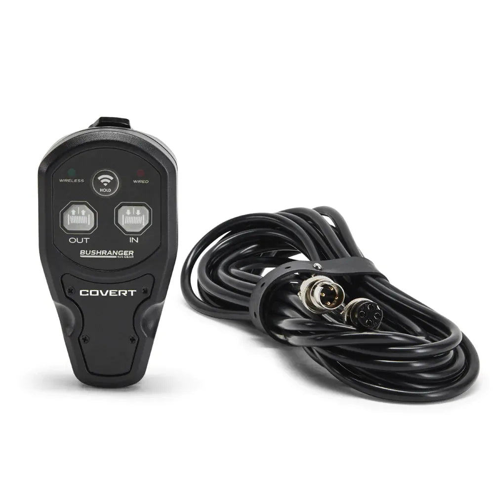 Treuil COVERT 10S Bushranger | 12V | 4536 KG | Synthetique - BYD Shark 2024+